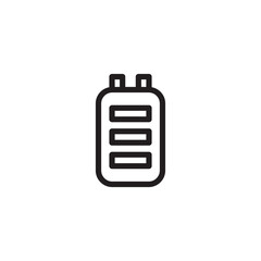 baterai Icon for Website, UI UX Essential, Symbol, Presentation, Graphic resources