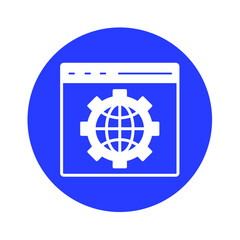 Configuration Vector icon which can easily modify or edit  

