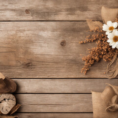 Beauty Antique Wood Background