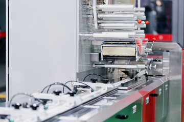 machine wotking in factory