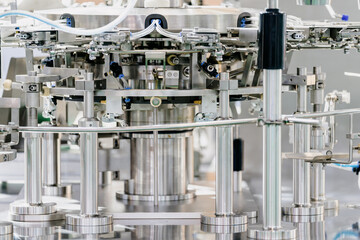 machine wotking in factory
