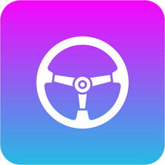 Steering Wheel Icon