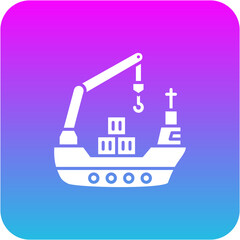 Cargo Ship Icon