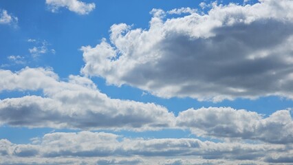 blue sky with clouds