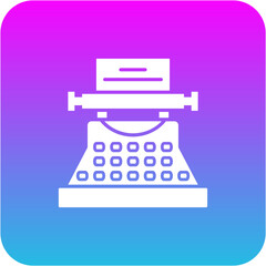 Typewriter Icon