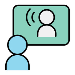 Video conference icon