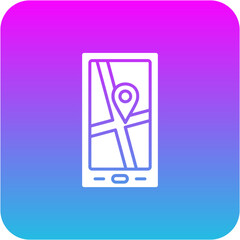 Mobile Map Icon