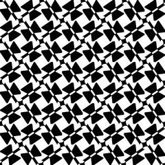 White background with black pattern. Seamless texture for fashion, textile design,  on wall paper, wrapping paper, fabrics and home decor. Simple repeat pattern.