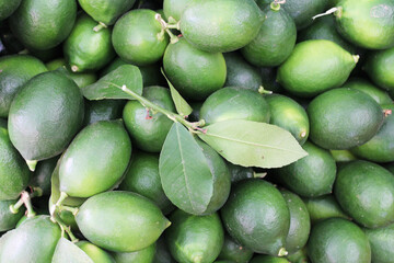 vitamin C natural fresh lime background