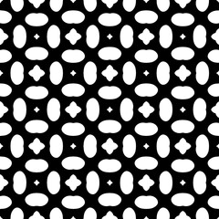 White background with black pattern. Seamless texture for fashion, textile design,  on wall paper, wrapping paper, fabrics and home decor. Simple repeat pattern.