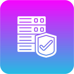 Fototapeta premium Data Protection Icon