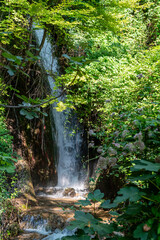 Menotre waterfalls in Pale, immersed in nature