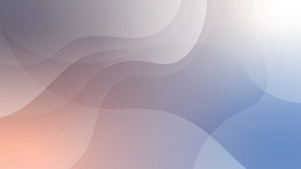 Abstract vector gradient background with smooth waves.