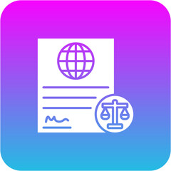 Fototapeta premium Employment Icon