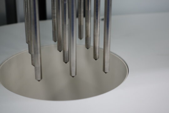 Automated DNA extraction system in the lab.