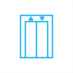 elevator icon vector illustration symbol
