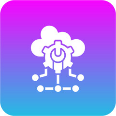 Cloud computing Icon