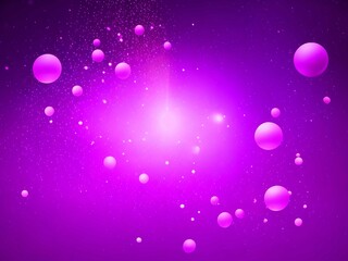Obraz premium gradient violet glowing particles background