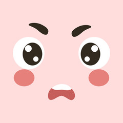 emojis, emotions, set of emotions, cute facial expressions, human emotions, cartoon emojis 