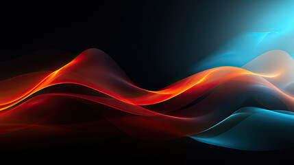 colour Abstract wave background. Abstract orange colour waves