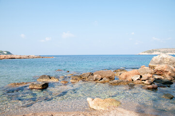 Fototapeta na wymiar Ibiza's Enchanted Canvas: A Mosaic of Breathtaking Landscapes