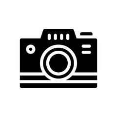 camera glyph icon