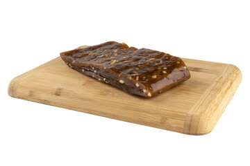 dried layers of fruit pulp walnut and mulberry