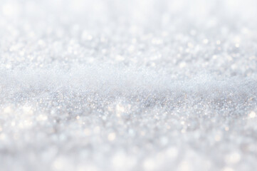 white  glitter, bokeh, background texture, made by Ai