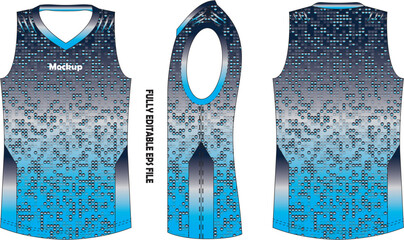 Basketball Uniform Mock ups Vectors 