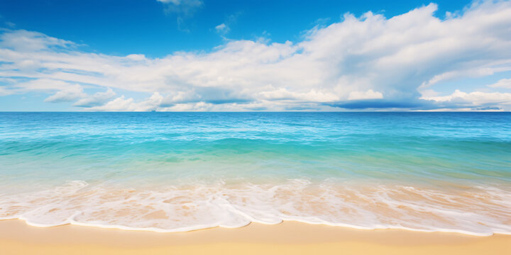 Tropical beach background © TimeaPeter