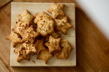 cookies on a plate