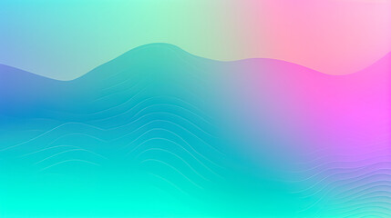 Abstract multicolored gradient blurred background, generative AI.