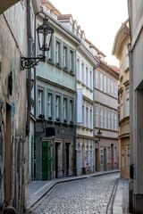 Fototapeta na wymiar Old town of Prague with historic buildings