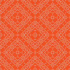 Ornament in ethnic style.Seamless pattern with abstract shapes. Repeat design for fashion, textile design,  on wall paper, wrapping paper, fabrics and home decor.