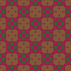 Ornament in ethnic style.Seamless pattern with abstract shapes. Repeat design for fashion, textile design,  on wall paper, wrapping paper, fabrics and home decor.