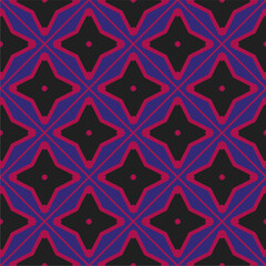 Ornament in ethnic style.Seamless pattern with abstract shapes. Repeat design for fashion, textile design,  on wall paper, wrapping paper, fabrics and home decor.