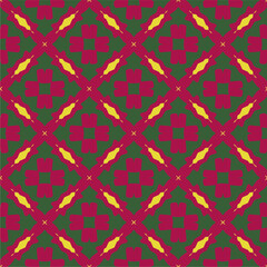 Ornament in ethnic style.Seamless pattern with abstract shapes. Repeat design for fashion, textile design,  on wall paper, wrapping paper, fabrics and home decor.