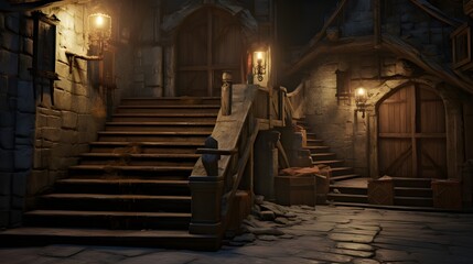 Fototapeta premium old house