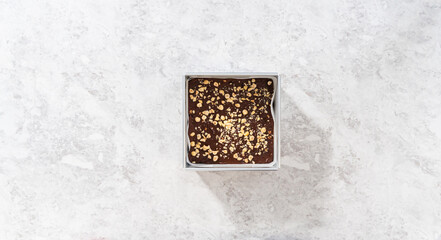 Chocolate hazelnut fudge