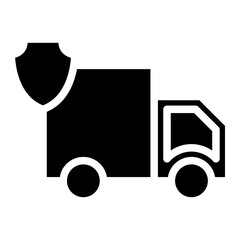 delivery insurance glyph 