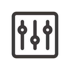 アプリ開発やプログラミング、挿し絵に最適！シンプルで使いやすいミキサーアイコン