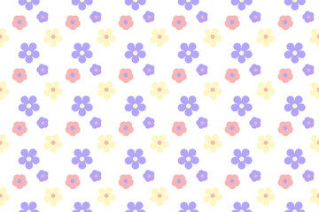 a tiny flower vector seamless pattern ep39