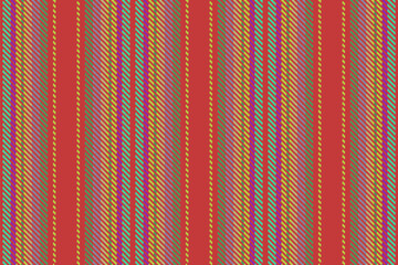 Seamless background stripe of fabric texture pattern with a vertical vector textile lines.