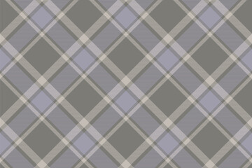 Tartan plaid background, diagonal check seamless pattern. Vector fabric texture for textile print, wrapping paper, gift card, wallpaper.