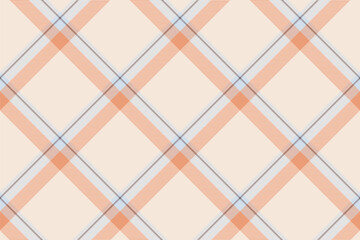 Fototapeta premium Tartan plaid background, diagonal check seamless pattern. Vector fabric texture for textile print, wrapping paper, gift card, wallpaper.