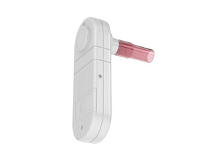 Medical device isolated on transparent background. 3d rendering - illustration