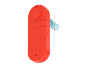 Medical device isolated on transparent background. 3d rendering - illustration