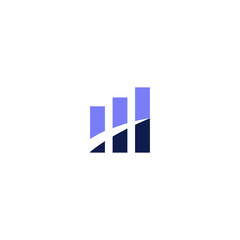 Stock Exchange, Stock Bar Finance, Insurance Logo Template
