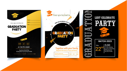 graduation invitation template