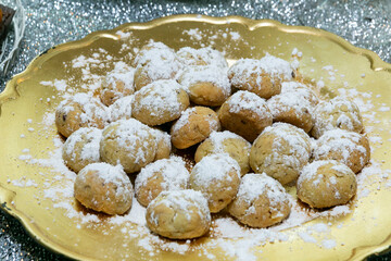 Social events; Individual Presentation Of Desserts For Guests At The Reception